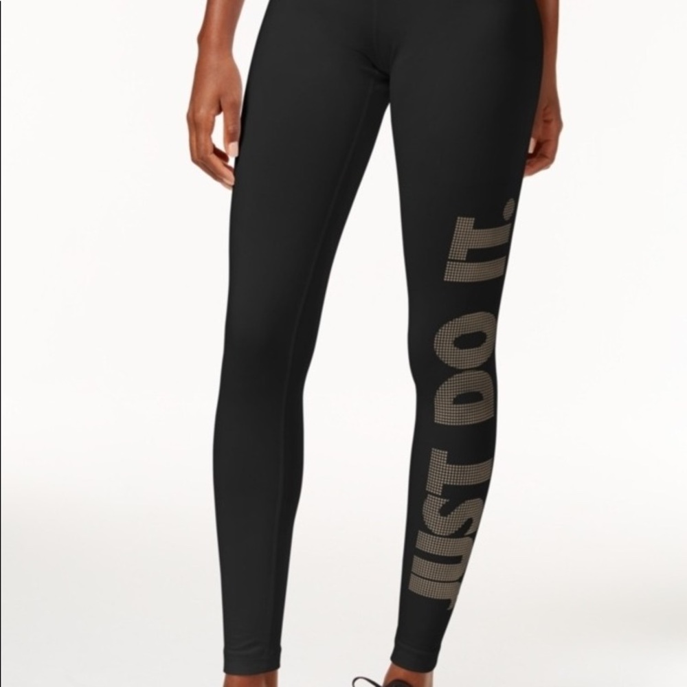 Nike Pro DriFit Warm Just Do It Leggings